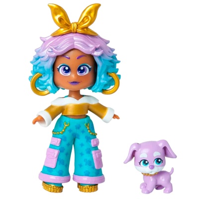 Кукла Emma 11 см и питомец Pets Party Kookyloos KL2404 1